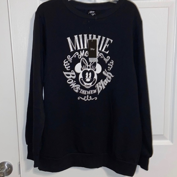 Disney Tops - Disney Minnie Mouse Bows Sweater Brand New! ✨